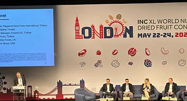 Dünya Kuru ve Kabuklu Meyve sektörünün en büyük organizasyonu INC Kongresi, Londra’da gerçekleşti