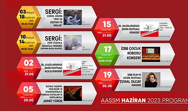 Haziran'da İzmir sanata doyacak