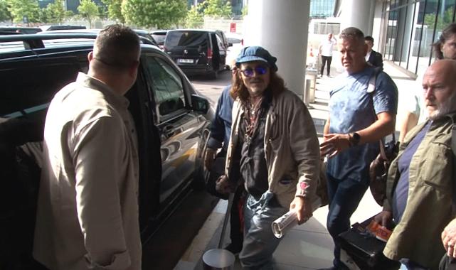 Johnny Depp İstanbul'a geldi
