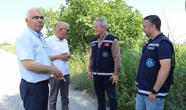 Kazım Karabekir ve Akpınar'da Kurutma Kanalı Temizleniyor