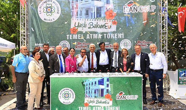 Muğla Büyükşehir Yaşlı Bakım Evi Temeli Atıldı