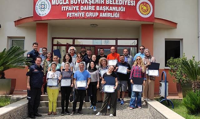 Muğla’da Gönüllü İtfaiyeci Sayısı Her Geçen Gün Artıyor