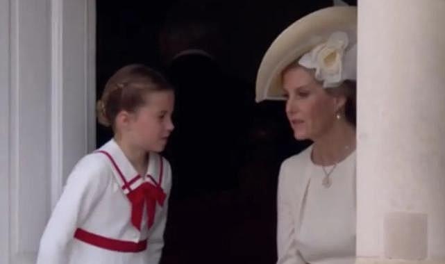 Prenses Charlotte&#039;un Trooping Colour törenindeki diyalogu sosyal medyada konuşuldu