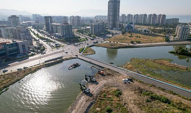 AOSB Deresi'nde temizlik çalışmaları sürüyor