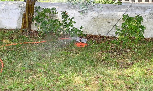 Avdal'ın içme suyu yeterli, bahçe sulamalarından uzak duralım