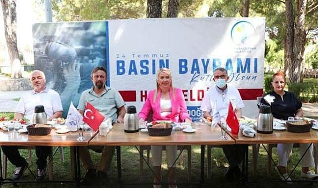 Başkan Doğan gazeteciler ile bir araya geldi