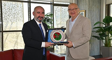 Başkan Ergün, Baro Başkanı Rona'yı Ağırladı