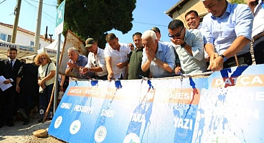 Başkan Gürün, Datça-Betçe'ye Kesintisiz İçme Suyu Sağlayan Projenin Açılışını Yaptı