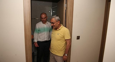 Başkan Işık, kentsel dönüşümdeki evleri ziyaret etti