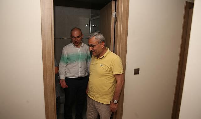 Başkan Işık, kentsel dönüşümdeki evleri ziyaret etti