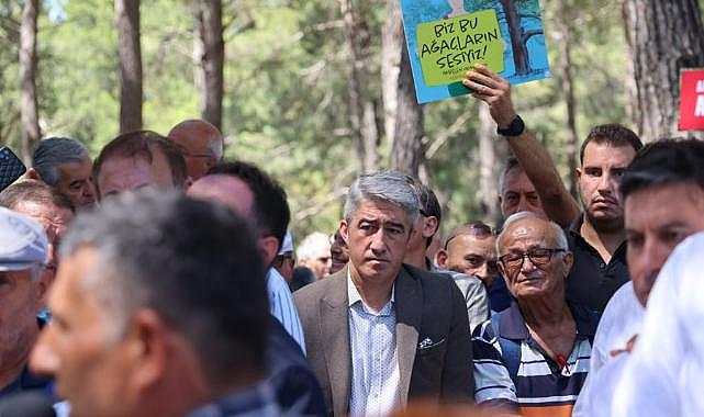 Başkan Oktay Akbelen&#039;e destek için bölgeye gitti