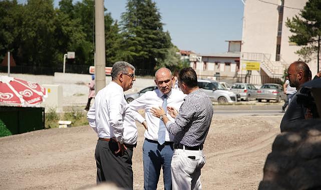 Başkan vekili Damcı saha çalışmalarını inceledi