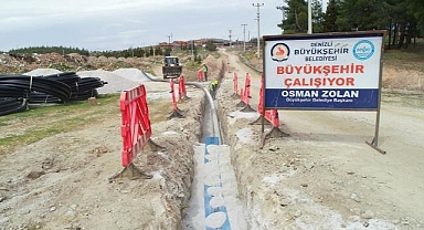 Büyükşehir DESKİ'den Çal-Akkent'te altyapı atağı