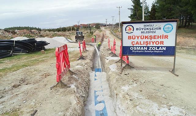 Büyükşehir DESKİ&#039;den Çal-Akkent&#039;te altyapı atağı