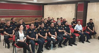 Büyükşehir İtfaiyesi'ne Yangın Sonrası Olay Yeri İnceleme Eğitimi