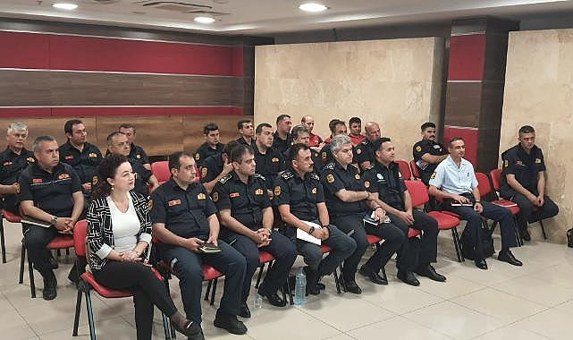 Büyükşehir İtfaiyesi&#039;ne Yangın Sonrası Olay Yeri İnceleme Eğitimi