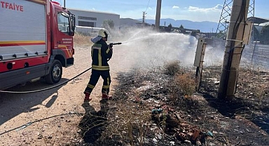 Büyükşehir İtfaiyesinden Saruhanlı seferberliği