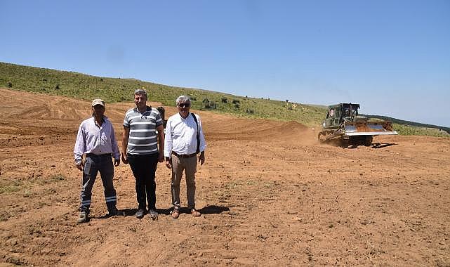 Büyükşehir, Salihli Damatlı&#039;ya Yeni HİS Göleti Kazandırıyor
