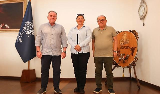 CHP İl Başkanı Saatçı ve Germencik Belediye Başkanı Öndeş'ten Başkan Çerçioğlu'na ziyaret