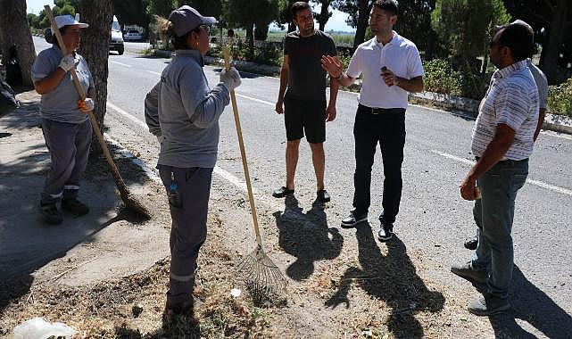 Güllübahçe Muhtarı Yusuf Çam&#039;dan, Başkan Arıkan&#039;a teşekkür