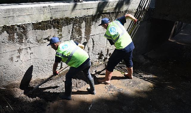 Hacıishak Mahallesinde Dere Temizliği Tamamlandı, İçinden Çıkanlar Şaşkına Çevirdi