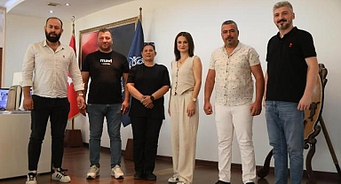 İncirliova esnaflarından Başkan Çerçioğlu'na ziyaret