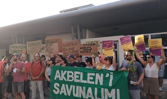 İzmir&#039;den Akbelen direnişine destek