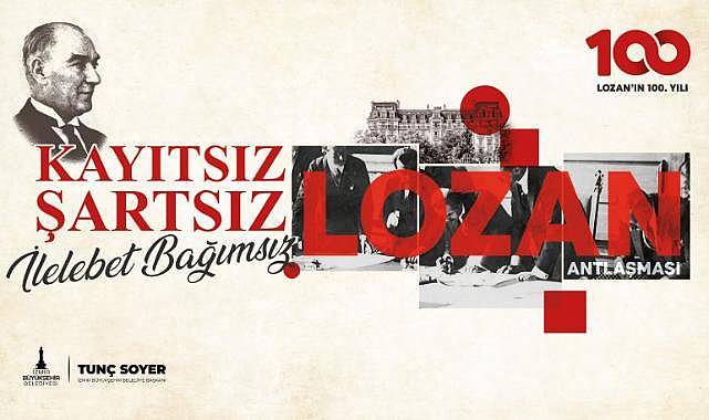 İzmir Lozan Antlaşması'nın 100. yılını kutluyor
