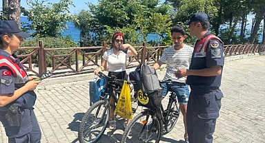 Jandarma, yangınlara karşı vatandaşı bilinçlendiriyor