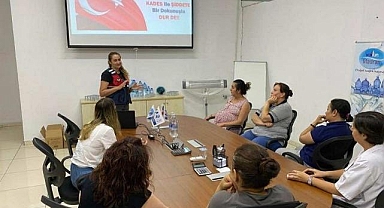 Jandarmadan Çine'de KADES bilgilendirmesi