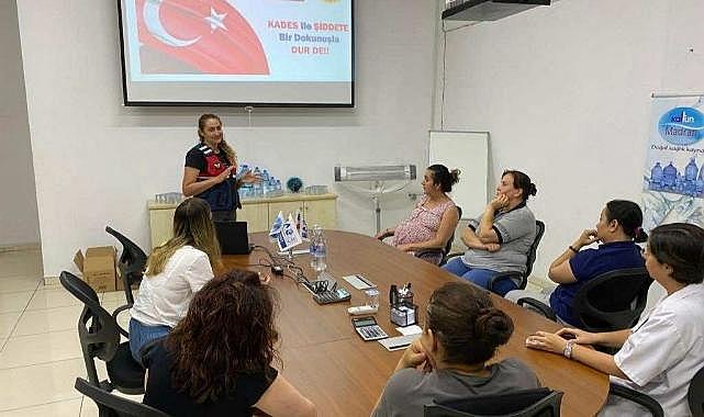 Jandarmadan Çine'de KADES bilgilendirmesi