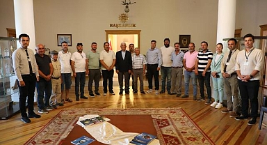 Kooperatiflerden Başkan Gürün'e Teşekkür Ziyareti
