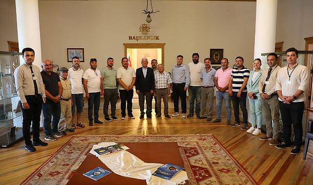 Kooperatiflerden Başkan Gürün&#039;e Teşekkür Ziyareti