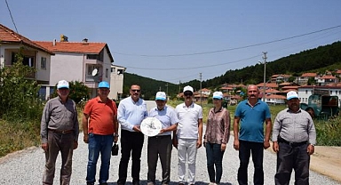 Marka Başkanın yol çalışmaları muhtarları sevindirdi