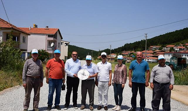 Marka Başkanın yol çalışmaları muhtarları sevindirdi
