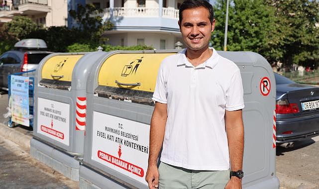 Marmaris Belediyesi&#039;nden yeni nesiil çöp konteynerleri