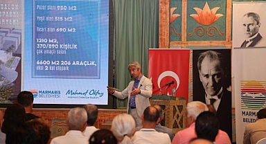 Marmaris'i geleceğe taşıyacak projeler tanıtıldı