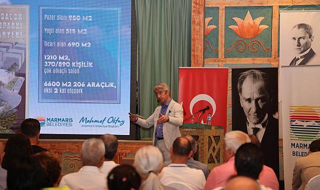 Marmaris'i geleceğe taşıyacak projeler tanıtıldı