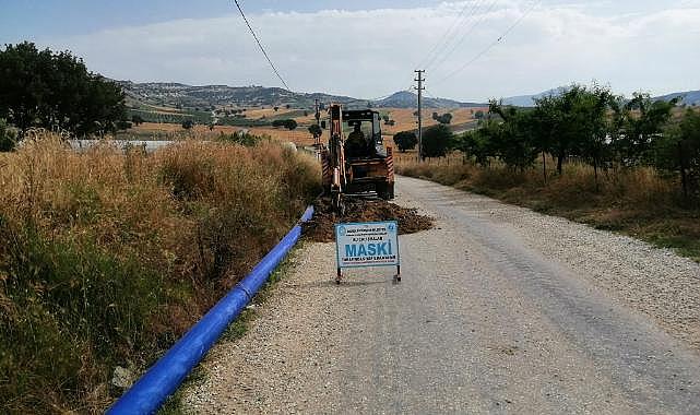 MASKİ&#039;nin Manisa&#039;nın En Doğusuna Yatırımları Sürüyor