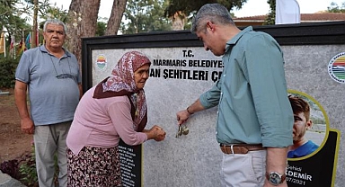 Orman şehitleri adına hayrat çeşmesi yapıldı