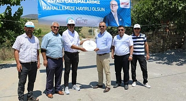 Salihli muhtarları Büyükşehir hizmetlerinden memnun