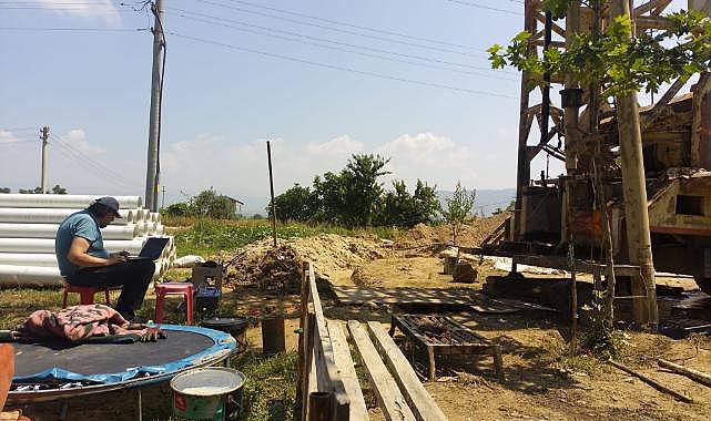 Sarıgöl Merkezine Daha Sağlıklı İçme Suyu İçin Sondaj Çalışmaları Devam Ediyor