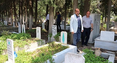 Saruhanlı Mezarlıkları Büyükşehir'le Güvenli Hale Geliyor