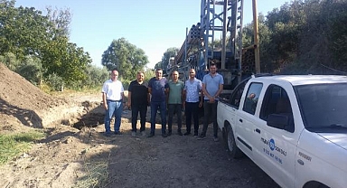 Saruhanlı'ya daha verimli içme suyu için sondaj çalışmaları başladı