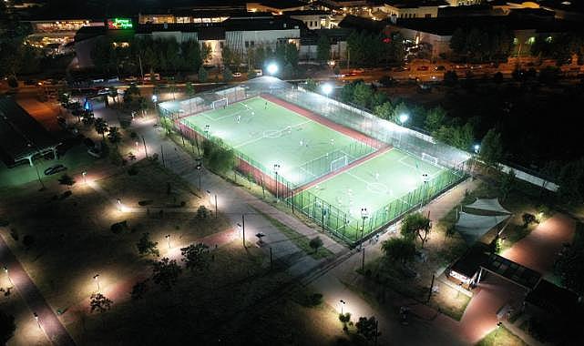 Sporseverler Zübeyde Hanım Parkı'nda