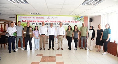 Tarımda Entegre Mücadelede Dijital Tuzak Cihazlarının Tanıtım Toplantısı Gerçekleştirildi