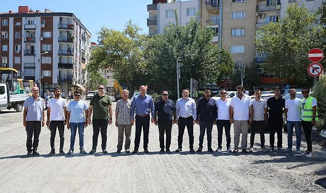2. Etap prestij cadde düzenlemesi için üstyapı çalışması başladı