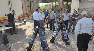 330 çiftçiye üzüm sergi bezi desteği