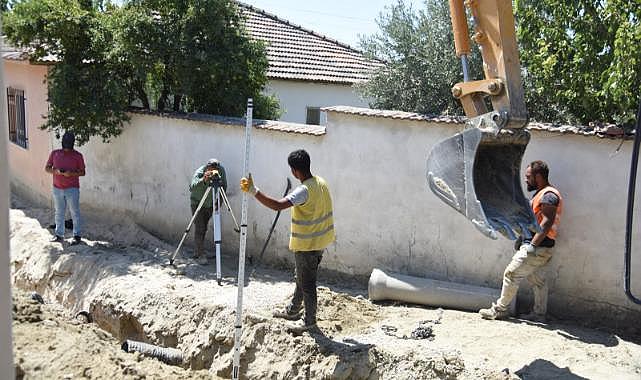 Apak'ın 17 milyonluk alt ve üstyapı yatırımı devam ediyor