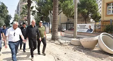 Atatürk Bulvarında değişim başladı